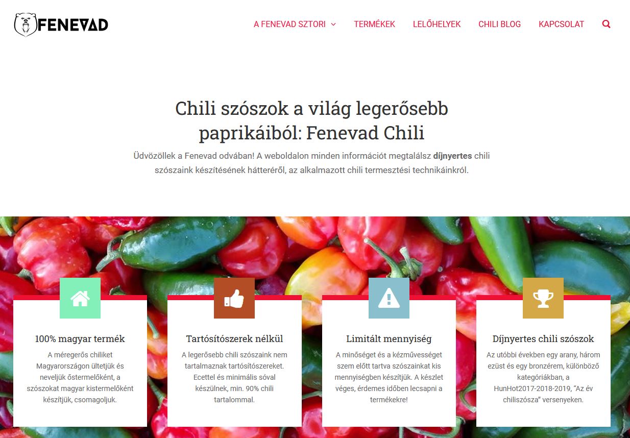 Fenevad Chili logó