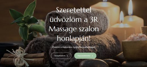 3R Massage Balatonalmádi logó